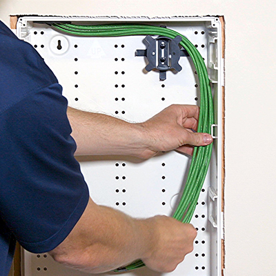 Structured cabling; network cabling, VoIP and terminations.